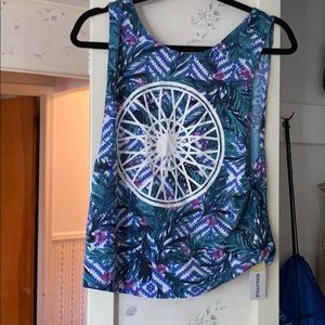 Soul cycle back strap top